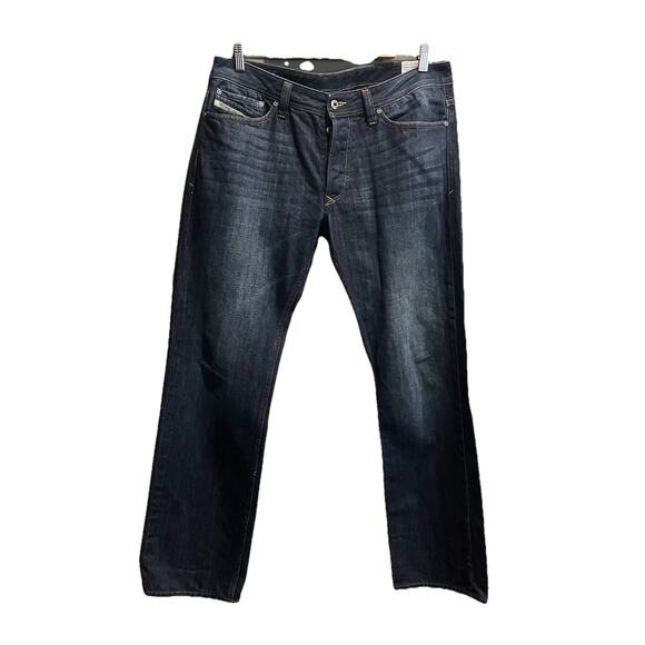 Diesel Industry Viker Regular Straight Wash ORUS6 Men's Jeans Size W34 L32 - Picture 1 of 5